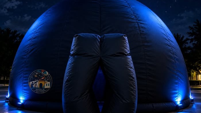 planetariul mobil al muzeului de stiinte astronomice in parcul central la sarbatoarea castanelor 6aa2744cca3f2
