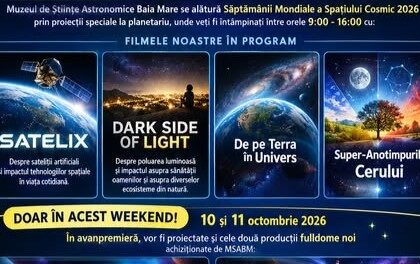 planetariul baia mare se alatura saptamanii mondiale a spatiului cosmic 2026 prin proiectii speciale la planetariu proiectii in avanpremiera 6ac8cabf7dd32